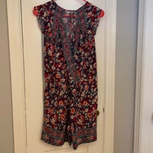 Ann Taylor Loft Floral Romper
